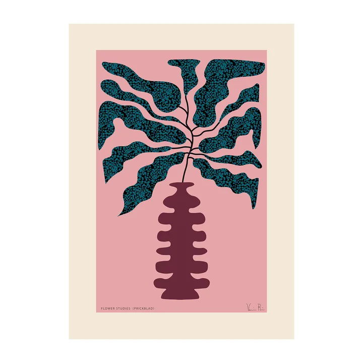 Flower Studies 01 (Pricksingle) 海报 - 30x40cm - Paper Collective
