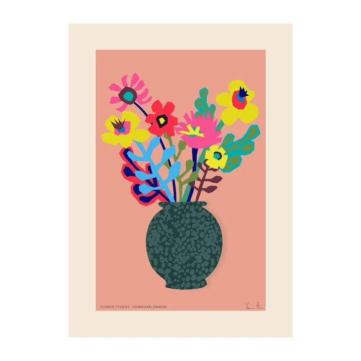 Flower Studies 02 (Sommar) 海报 - 30x40cm - Paper Collective