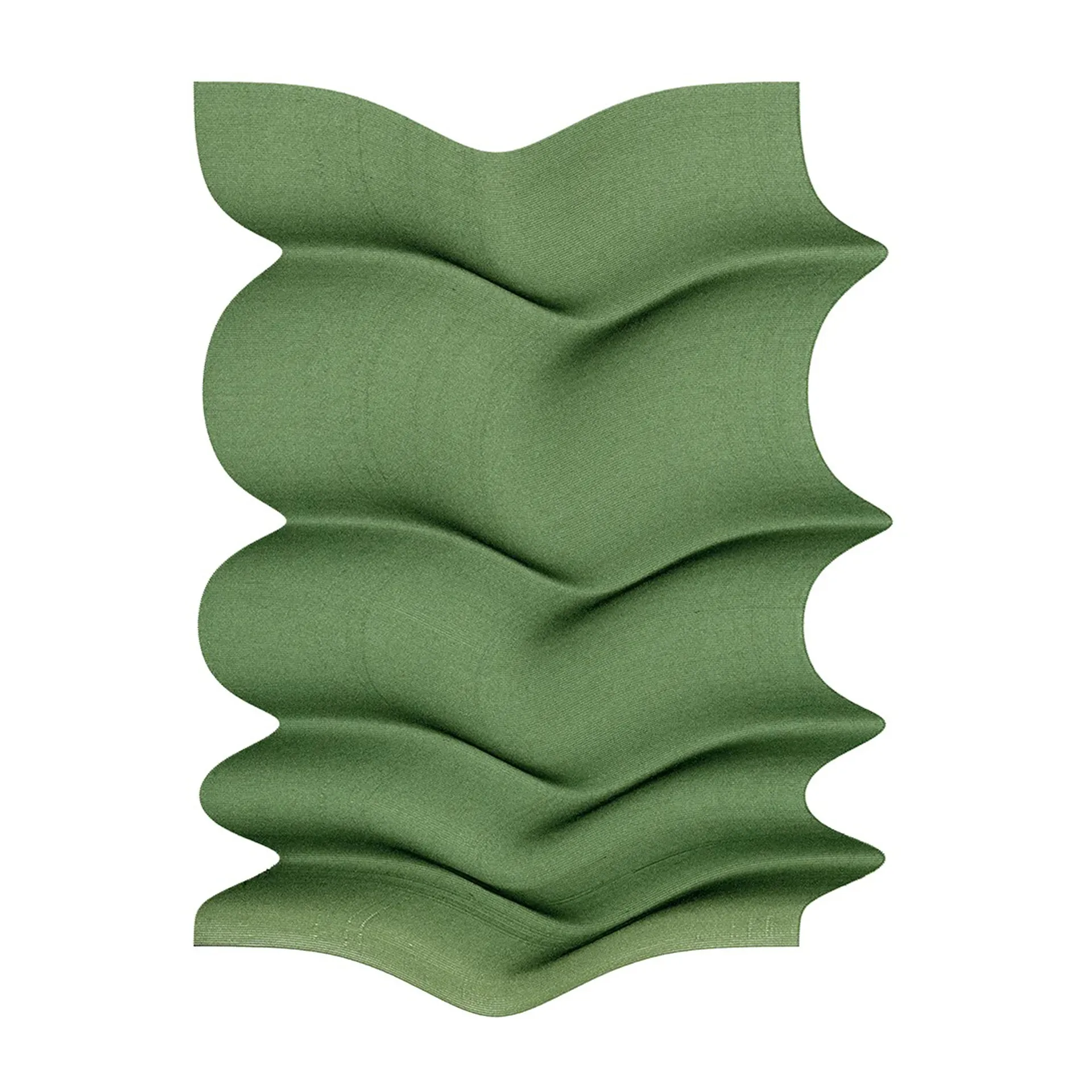 Green Fold, 50x70cm Paper Collective