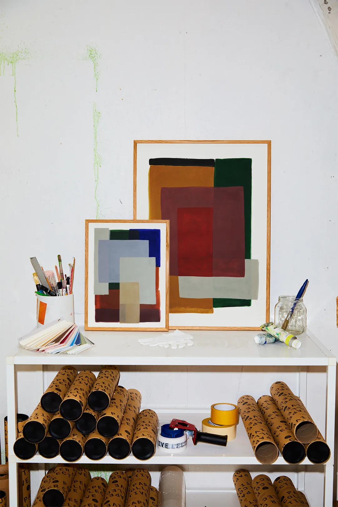 Layers 01 海报, 30x40 cm Paper Collective