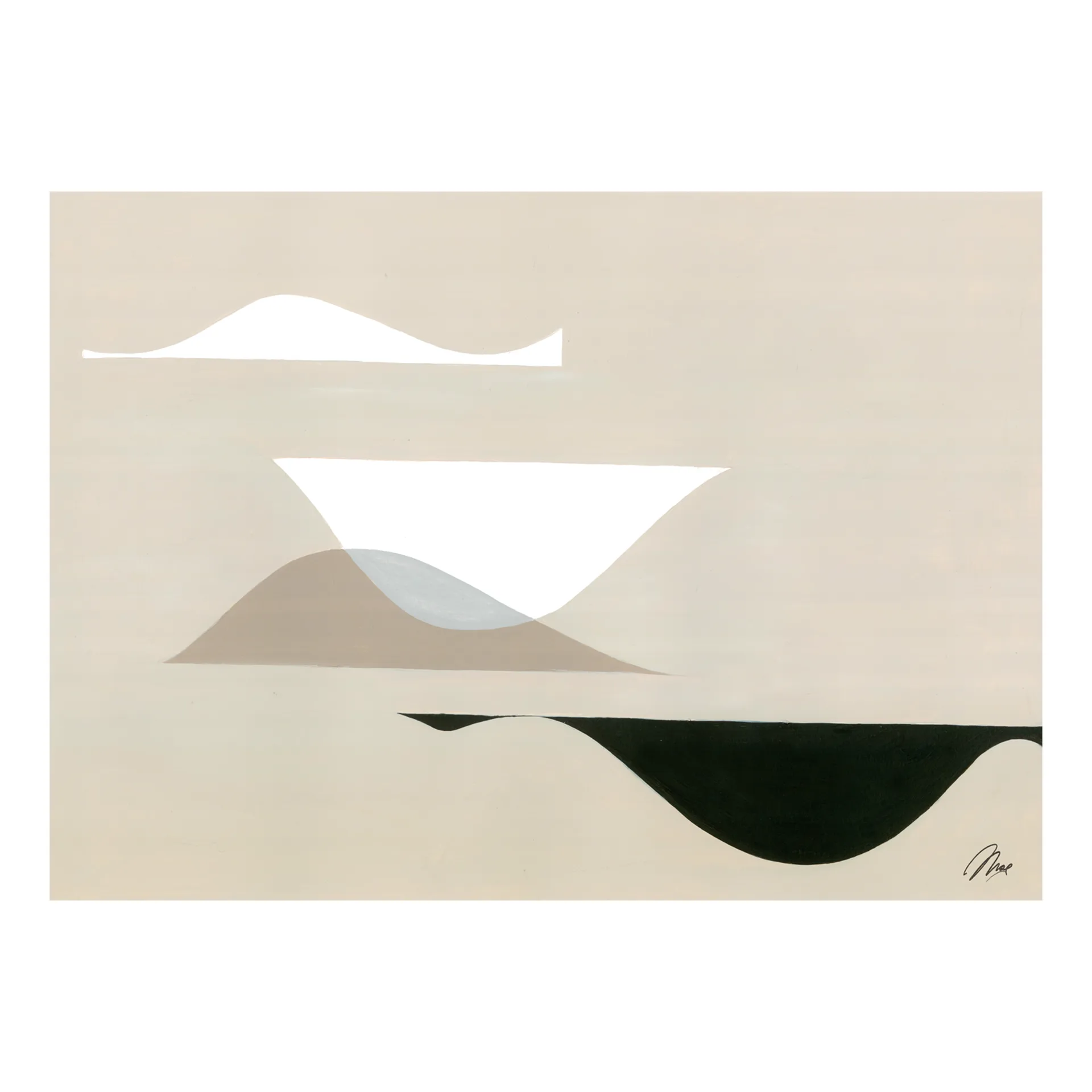 Music 01 海报, 30x40 cm Paper Collective