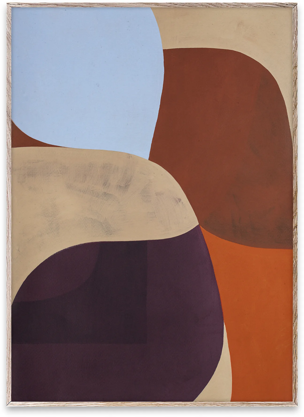 Painted Shapes 02 海报, 50x70 cm Paper Collective