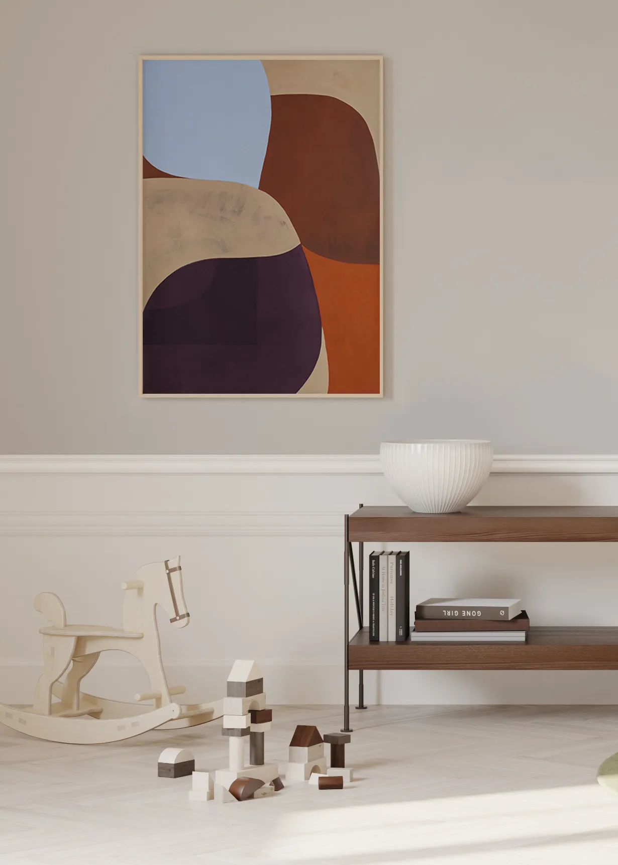 Painted Shapes 02 海报, 50x70cm Paper Collective