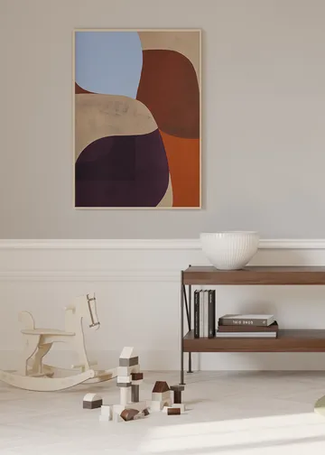 Painted Shapes 02 海报 - 50x70cm - Paper Collective