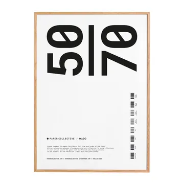 Paper Collective 框架 plexiglass-oak - 50x70cm - Paper Collective