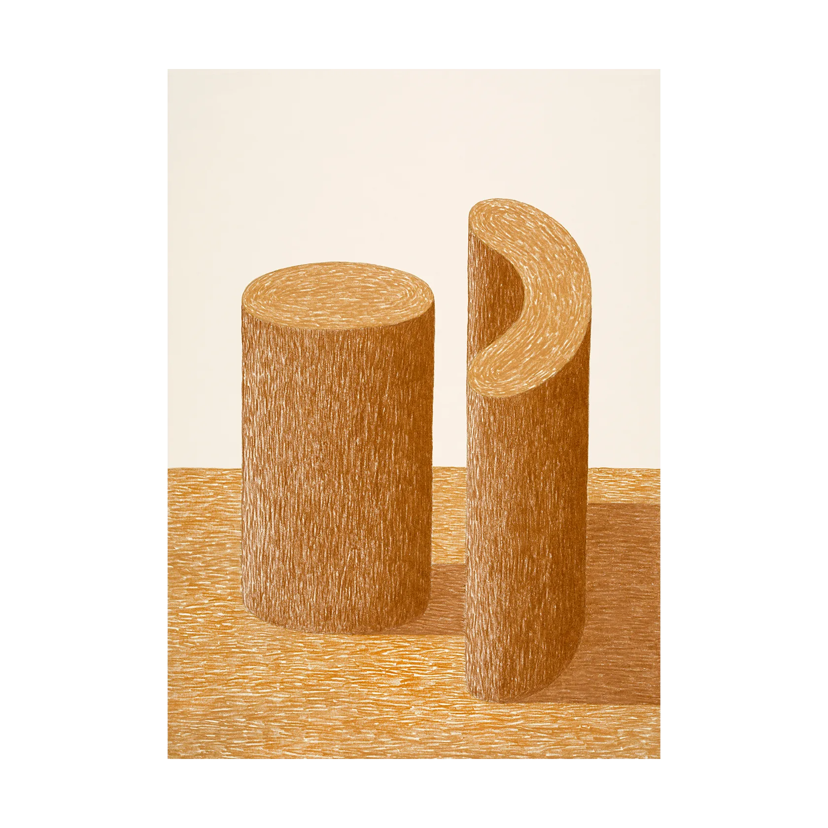 Piliers 02 海报, 30x40 cm Paper Collective