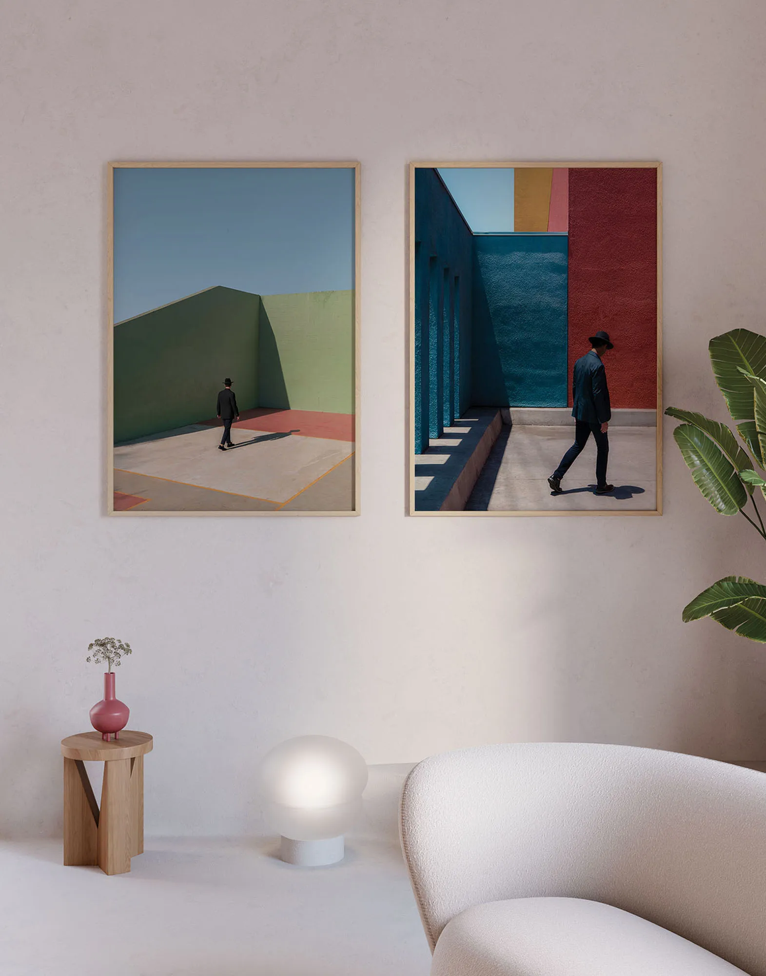 Primary Spaces 海报, 50x70 cm Paper Collective