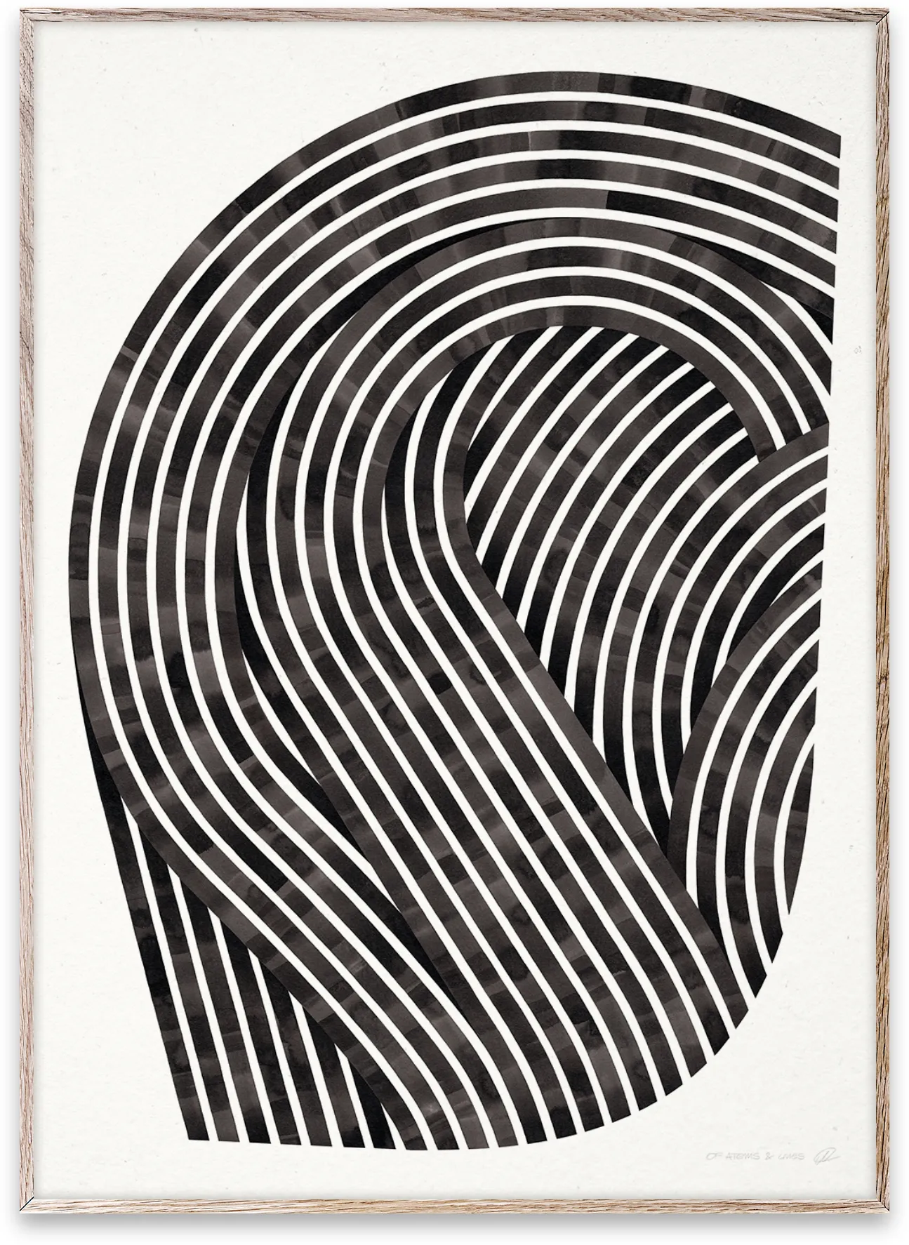 Quantum Fields 01 海报, 50x70cm Paper Collective