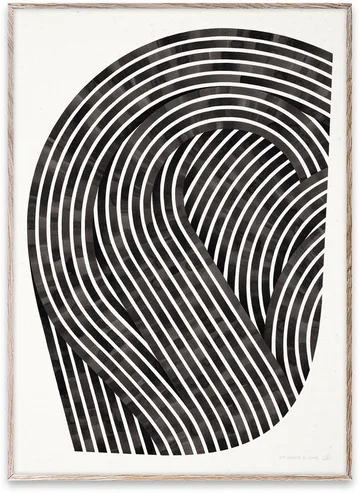 Quantum Fields 01 海报 - 50x70cm - Paper Collective