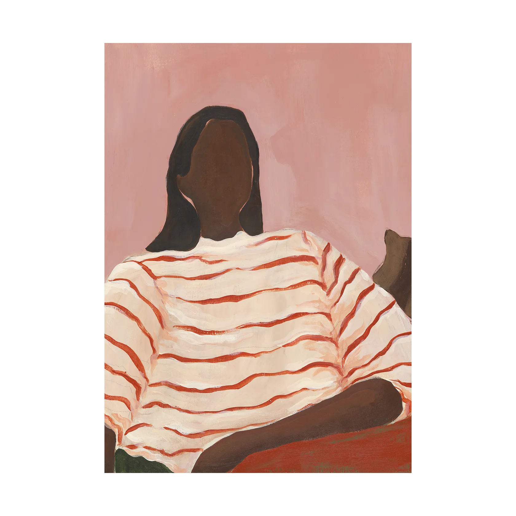 Red Stripes 海报, 30x40 cm Paper Collective