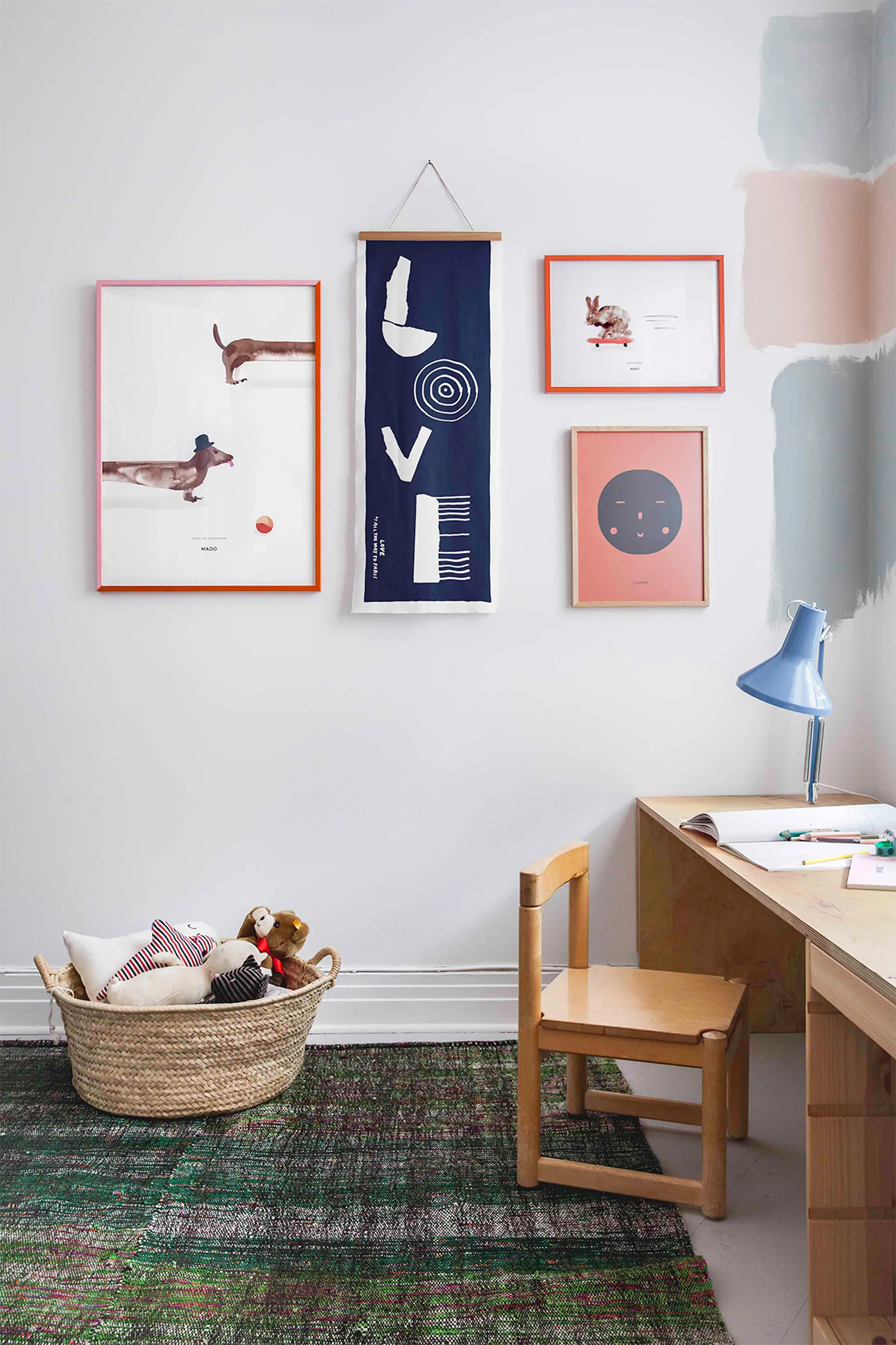 Rocky the Rabbit 海报, 30x40 cm Paper Collective