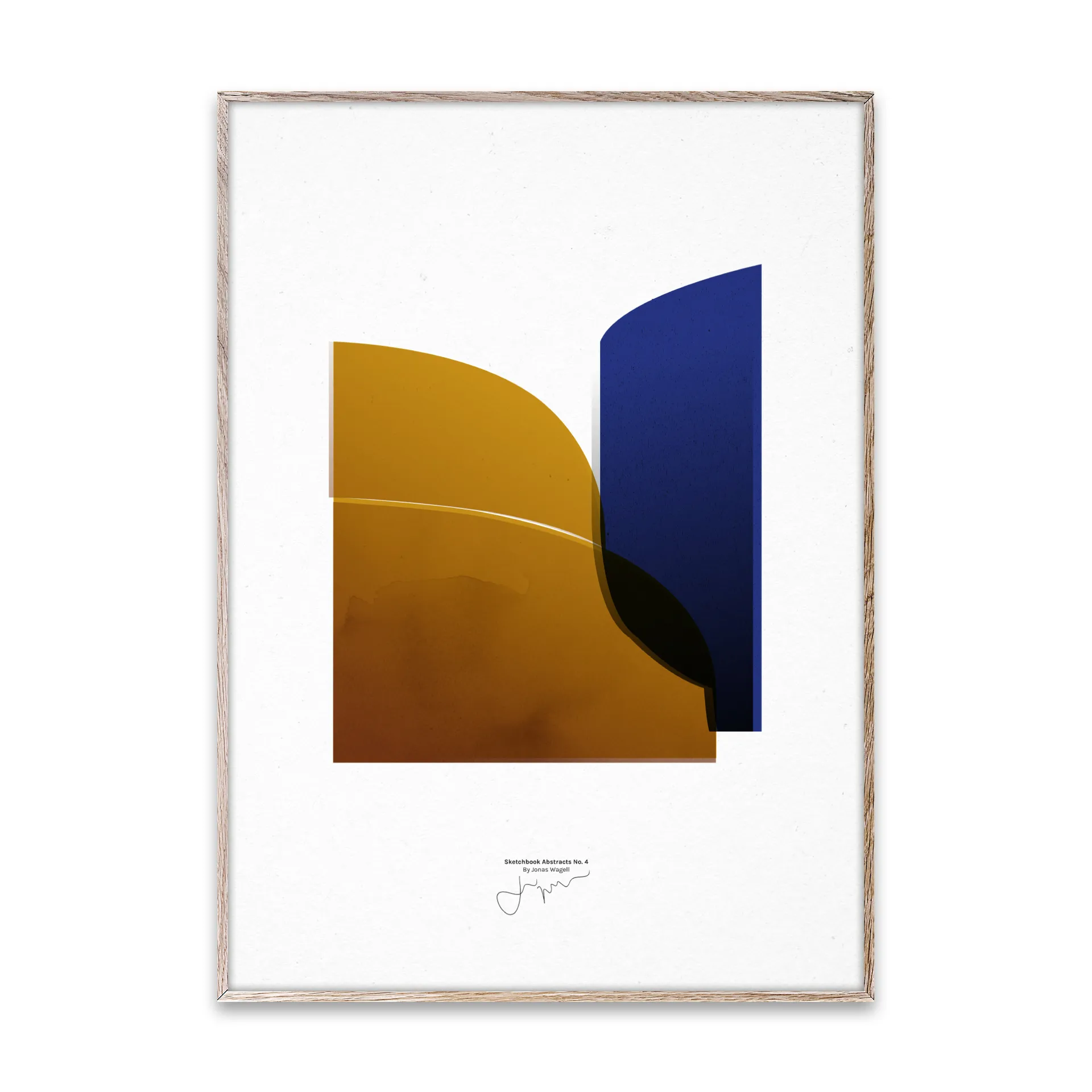 Sketchbook Abstract 04 海报, 50x70 cm Paper Collective