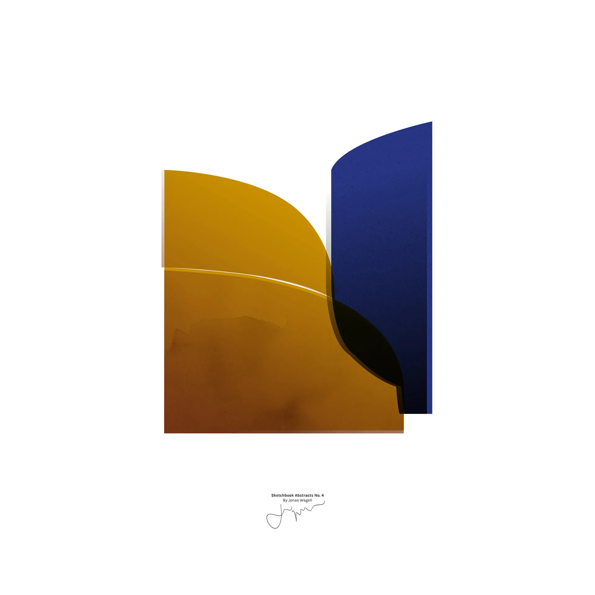 Sketchbook Abstract 04 海报, 50x70 cm Paper Collective