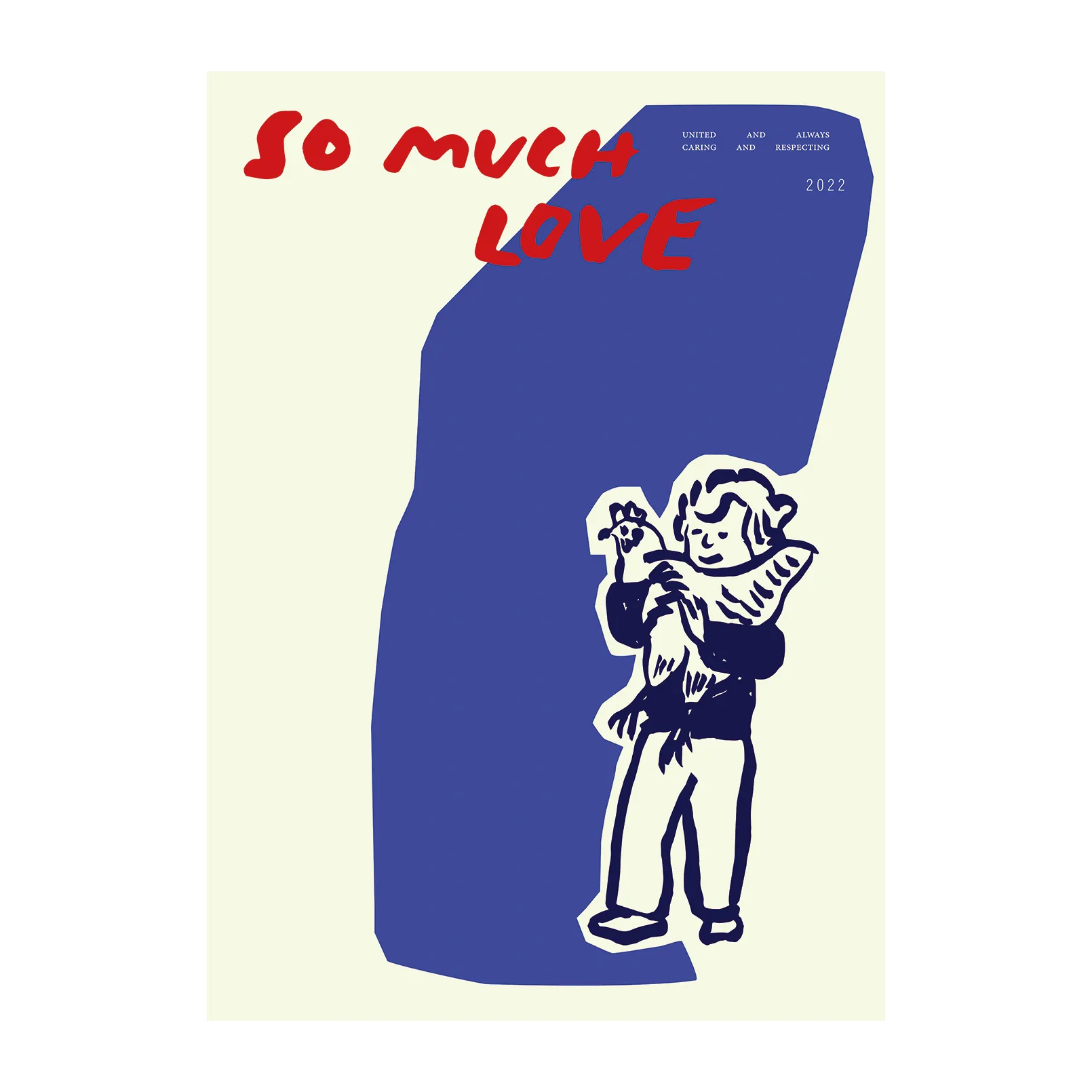 So Much Love Chicken 海报, 30x40 cm Paper Collective