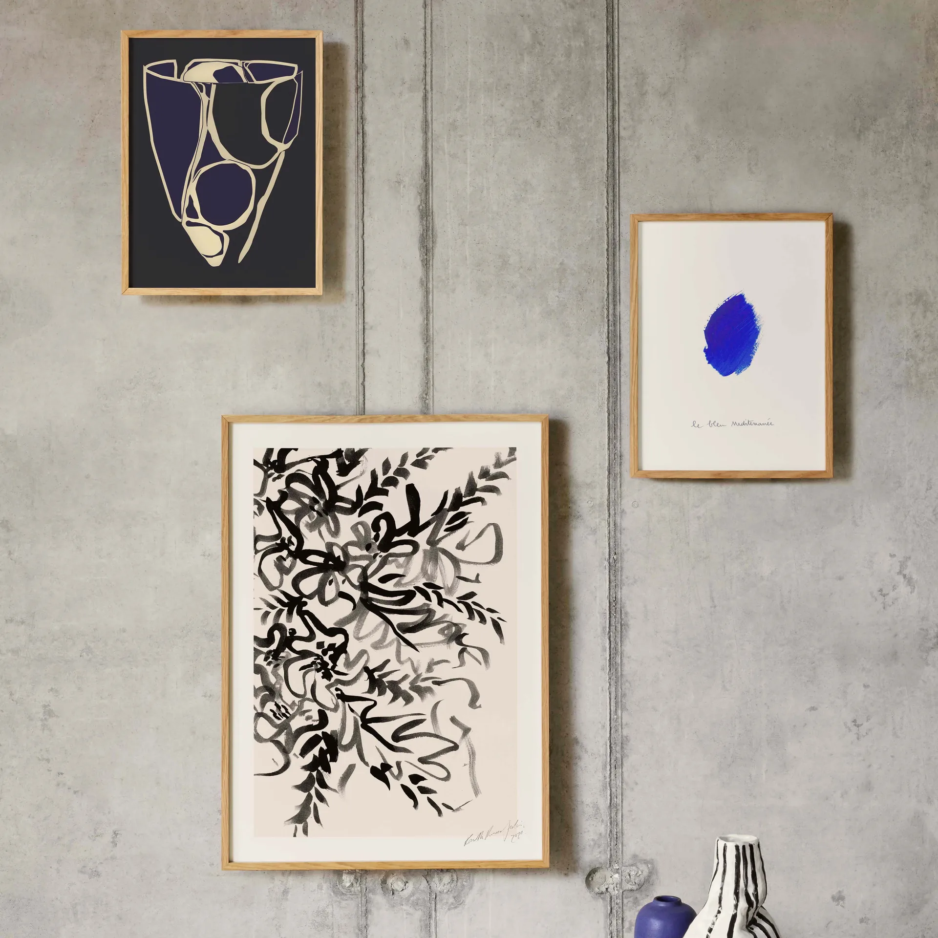 The Bleu I 海报, 30x40 cm Paper Collective