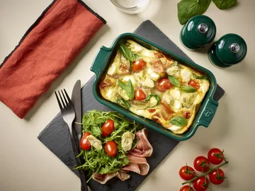 Appolia 陶瓷盘13x22cm - 森林绿 - Peugeot