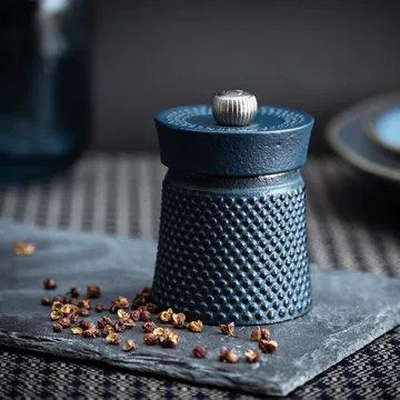 Bali Fonte 胡椒研磨器 8cm - 蓝色 - Peugeot