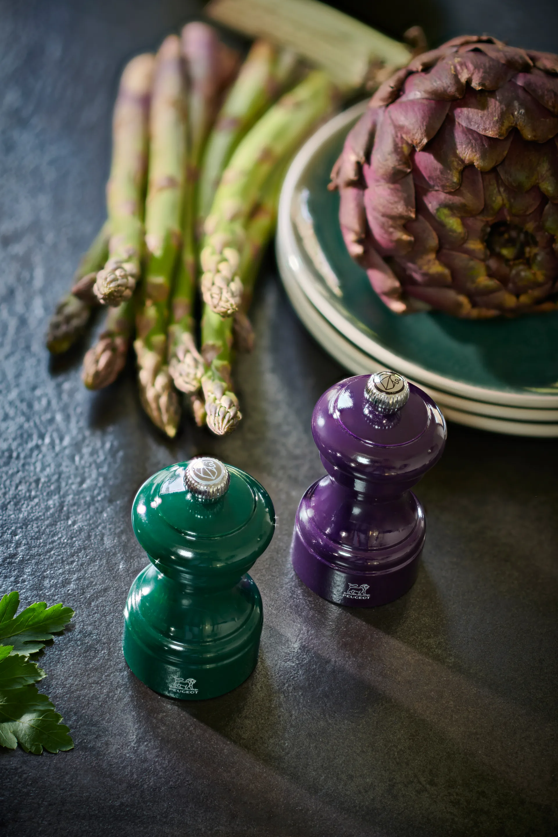 Bistrorama 盐研磨器 10 cm, Green Forest Peugeot