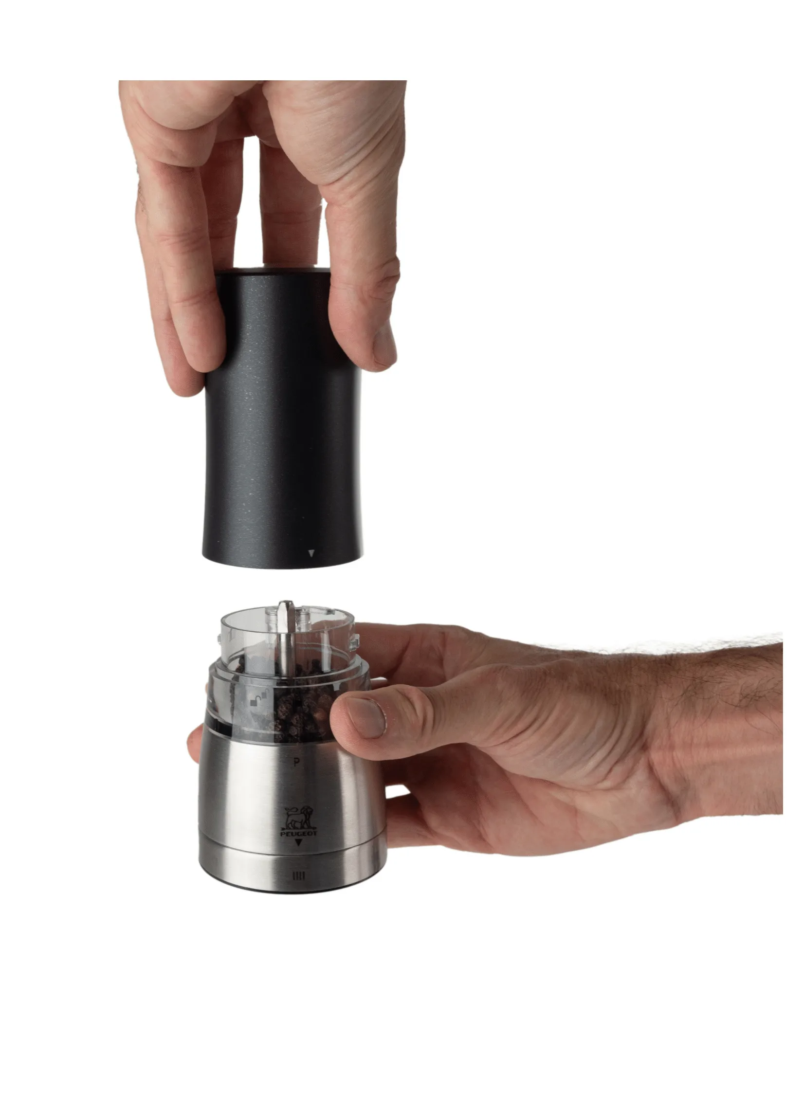 Daman Electric 胡椒研磨器 16 cm, 黑色 Peugeot