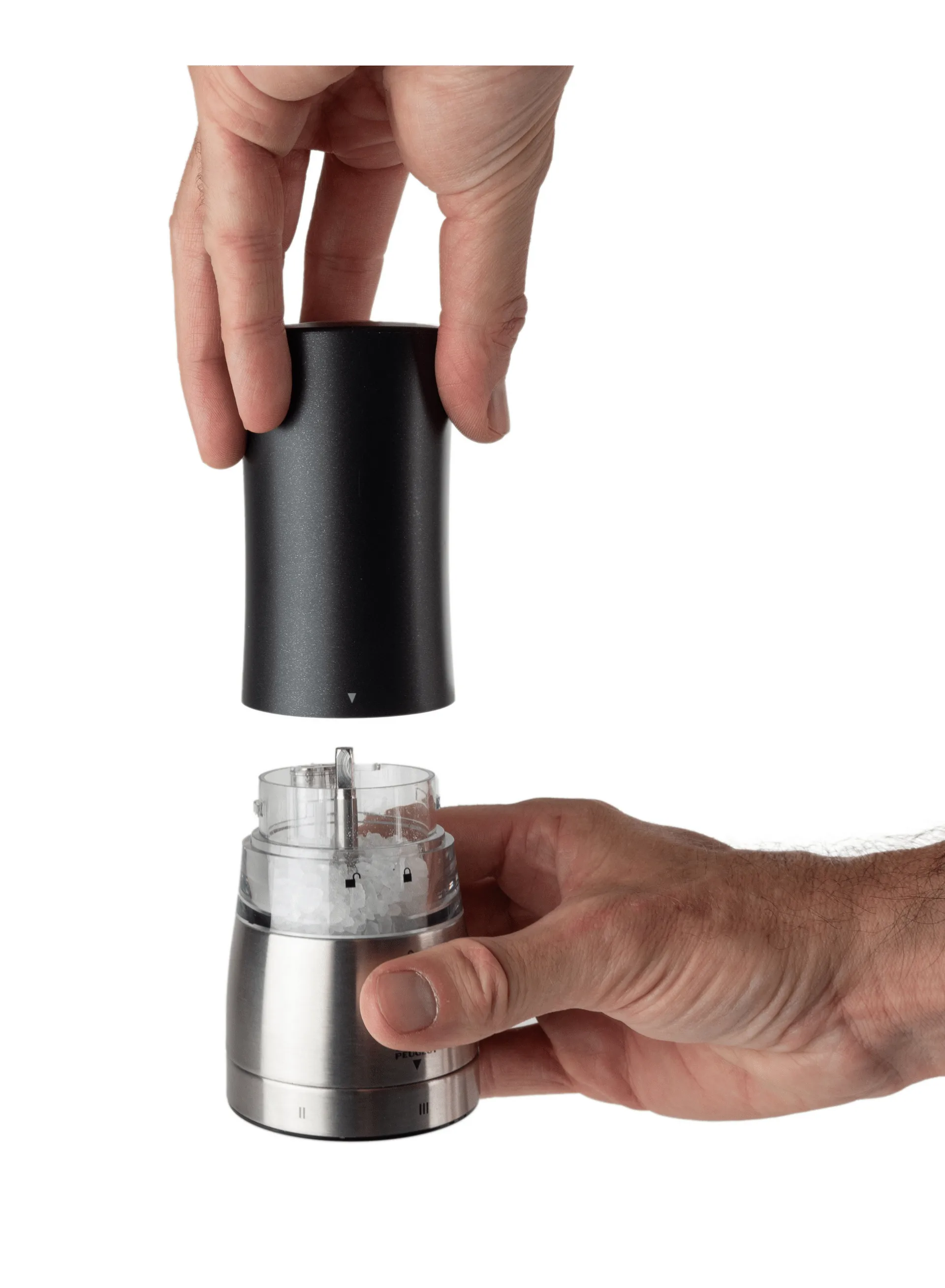 Daman Electric 盐研磨器 16 cm, 黑色 Peugeot