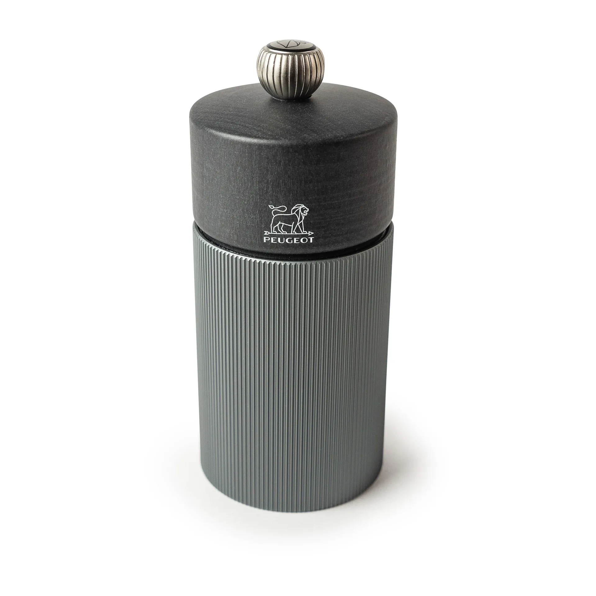 Line Dark 胡椒研磨器 12cm, 木质_铝制 Peugeot