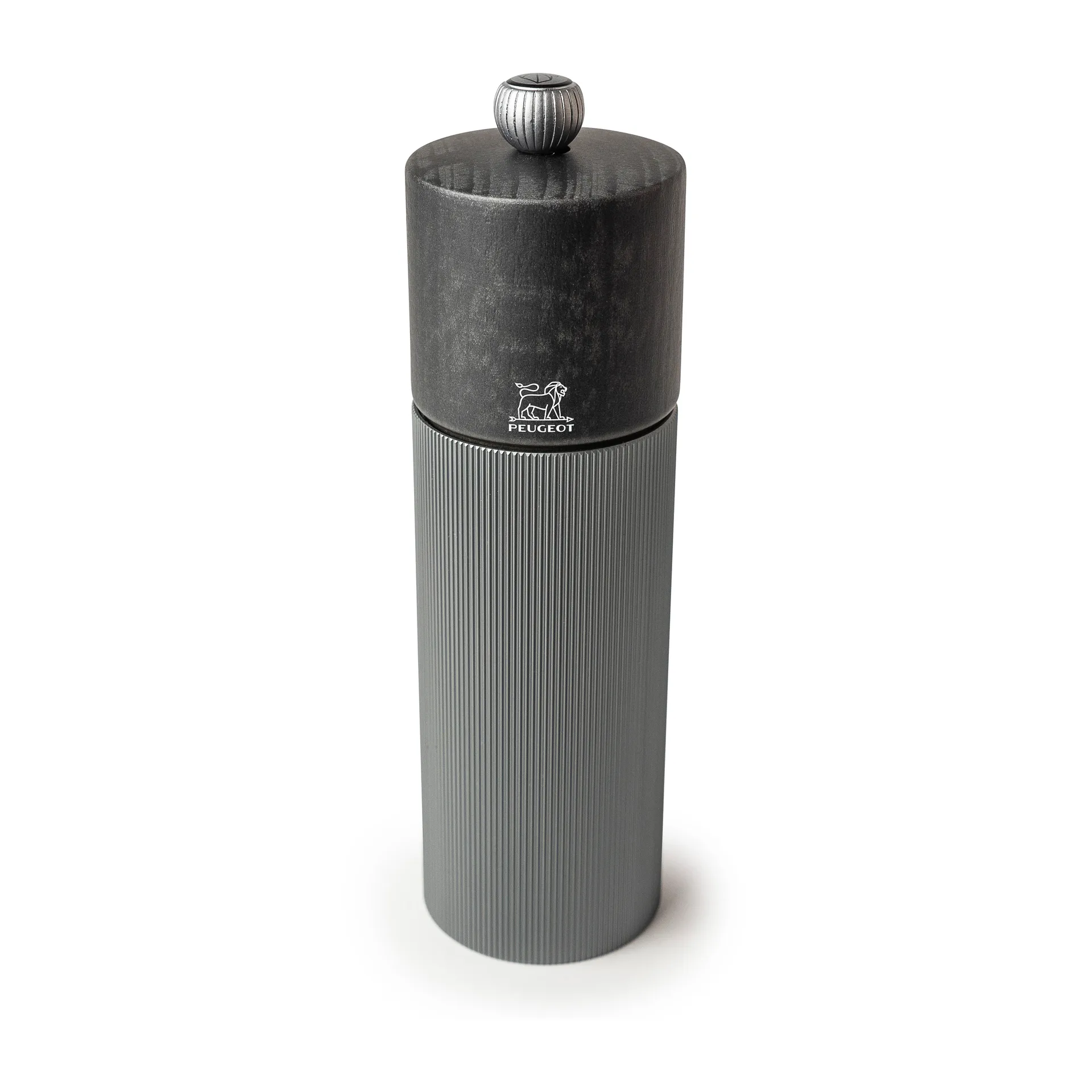 Line Dark 胡椒研磨器 18cm, 木质_铝制 Peugeot