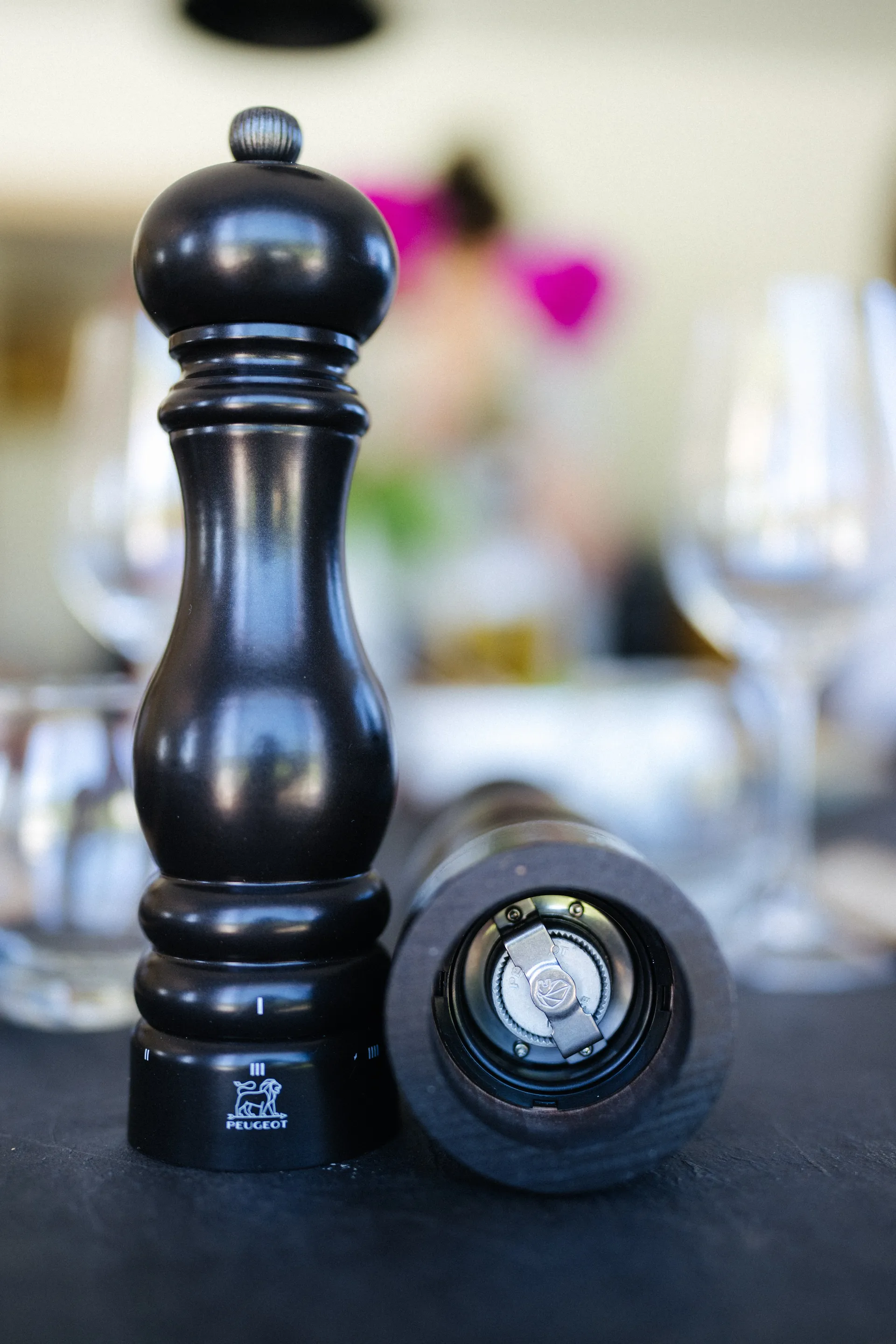 Paris u'Select 胡椒研磨器 22 cm, Satin black Peugeot