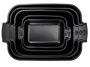 Peugeot标致 Appolia系列16×25cm陶瓷烤盘 - Satin black - Peugeot