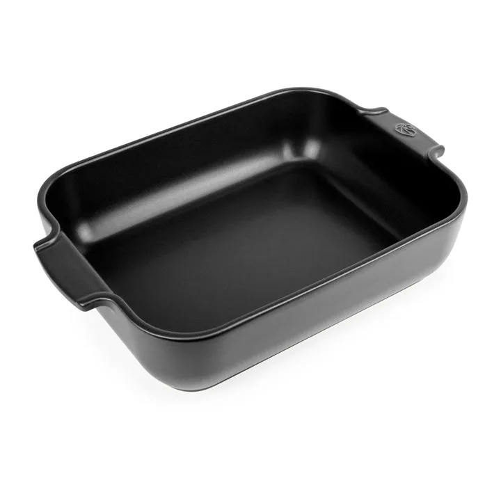 Peugeot标致Appolia系列22×32cm陶瓷烤盘 - Satin black - Peugeot
