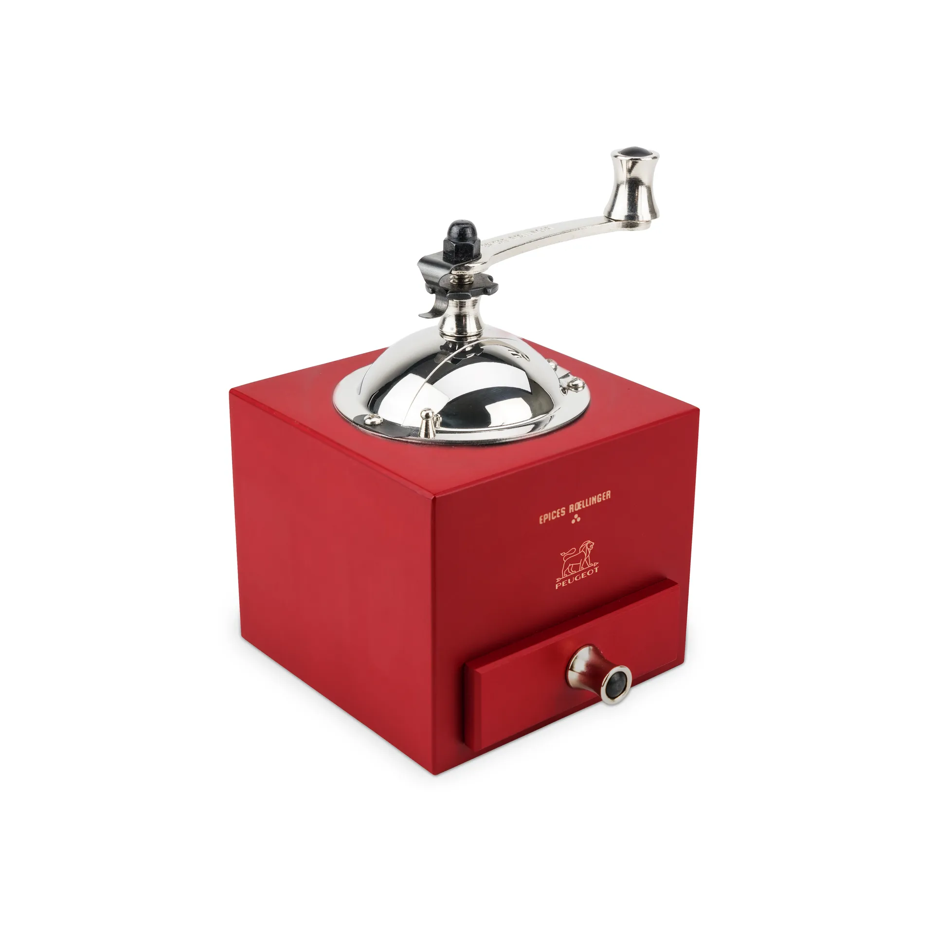 Roellinger manual胡椒研磨器, 红色 Peugeot