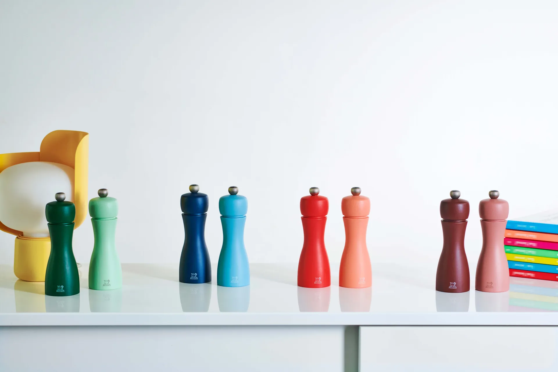 Tahiti Air 盐和胡椒研磨器套装 15cm, 夜色_蔚蓝色 Peugeot