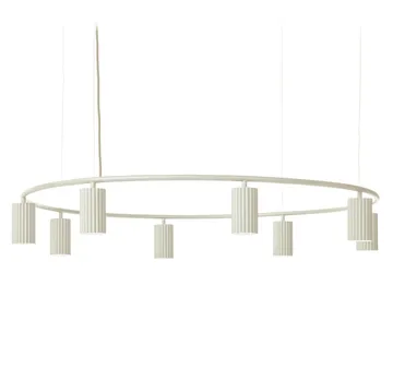 Donna Circle 100吸顶灯 - 亚麻色 - Pholc