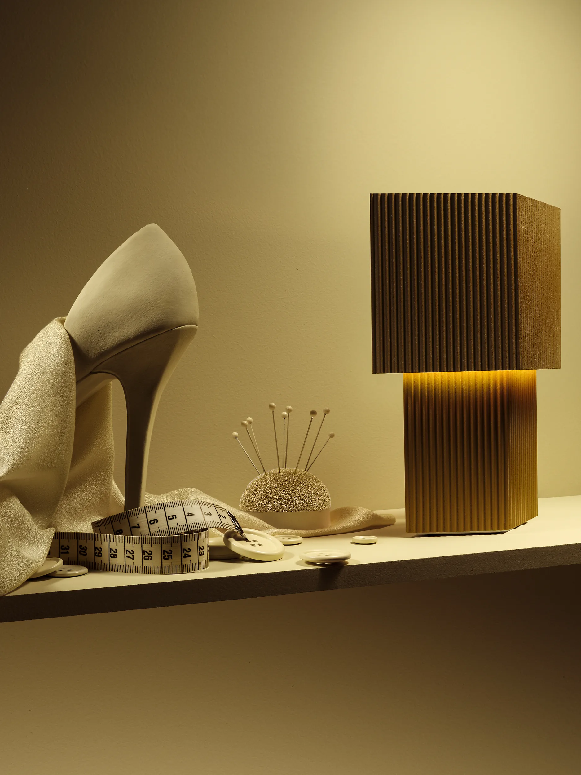 Romb Mini 便携台灯 19 cm, Cumin Pholc