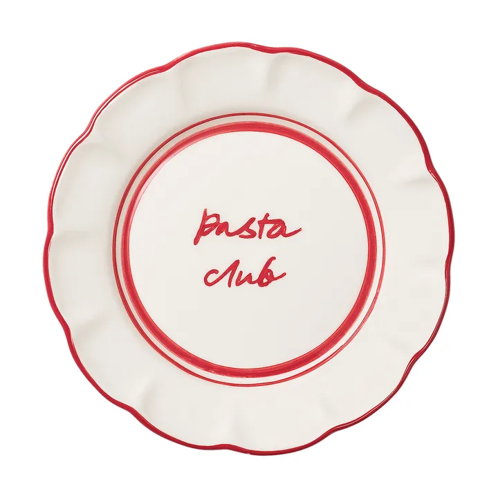 Bistro小酒馆风格沙拉盘 - 红色_21.5cm - Pick a Poppy
