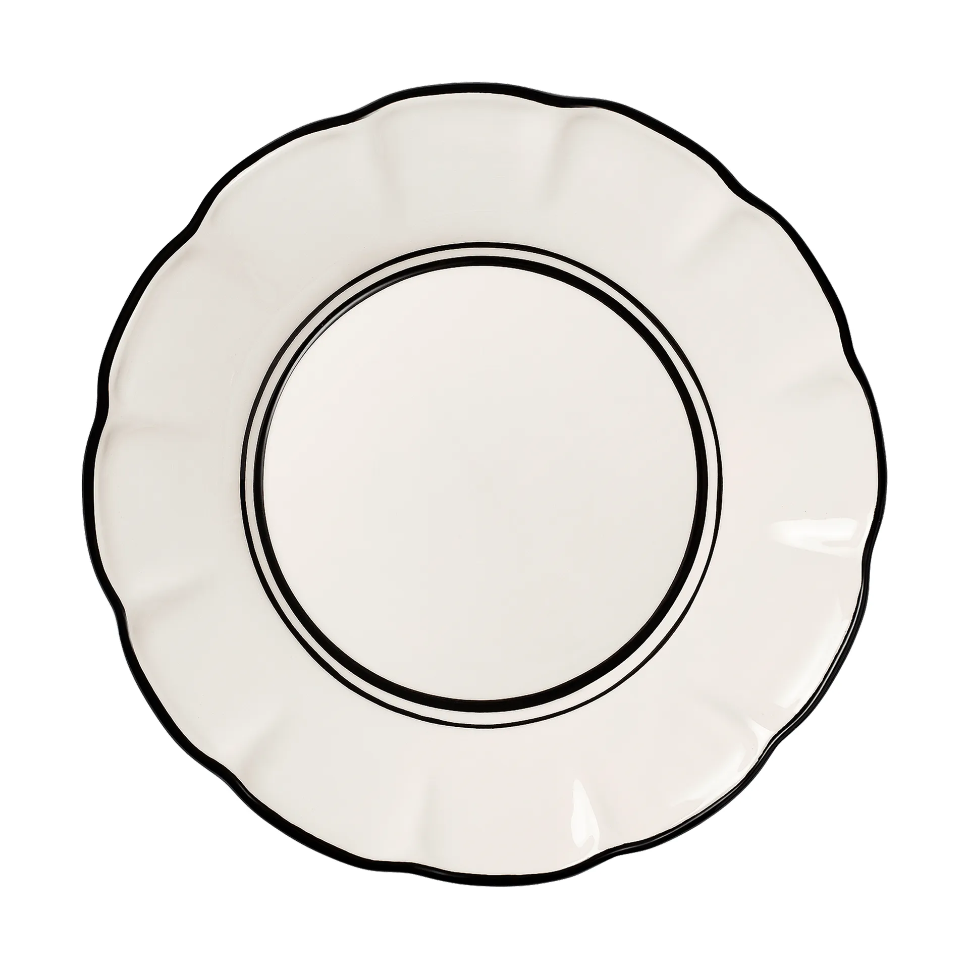 Bistro经典小酒馆风格餐盘, 黑色_28cm Pick a Poppy