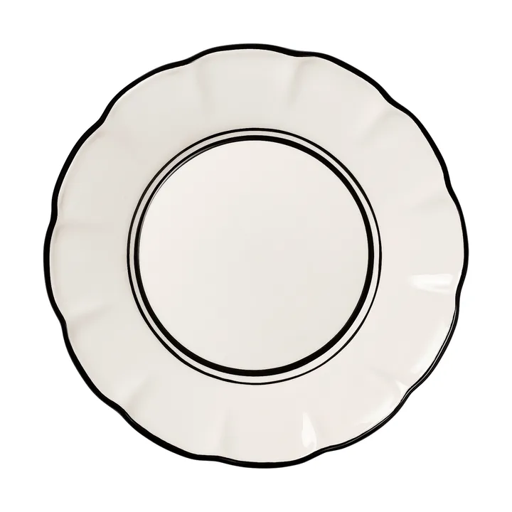 Bistro经典小酒馆风格餐盘 - 黑色_28cm - Pick a Poppy