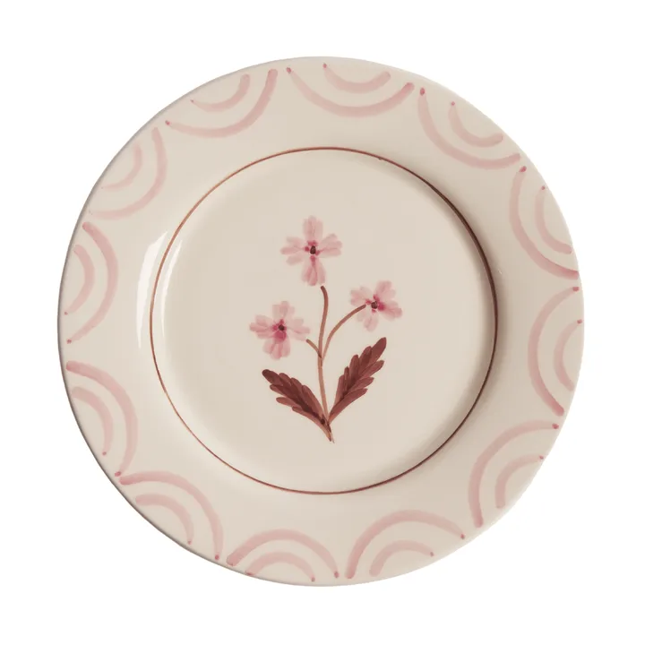 Cottage Flower田园花卉餐盘 - 浅粉色_28cm - Pick a Poppy