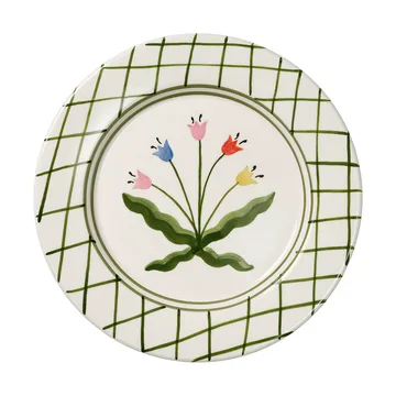 Madelen Möllard郁金香餐盘 - 绿色_28cm - Pick a Poppy
