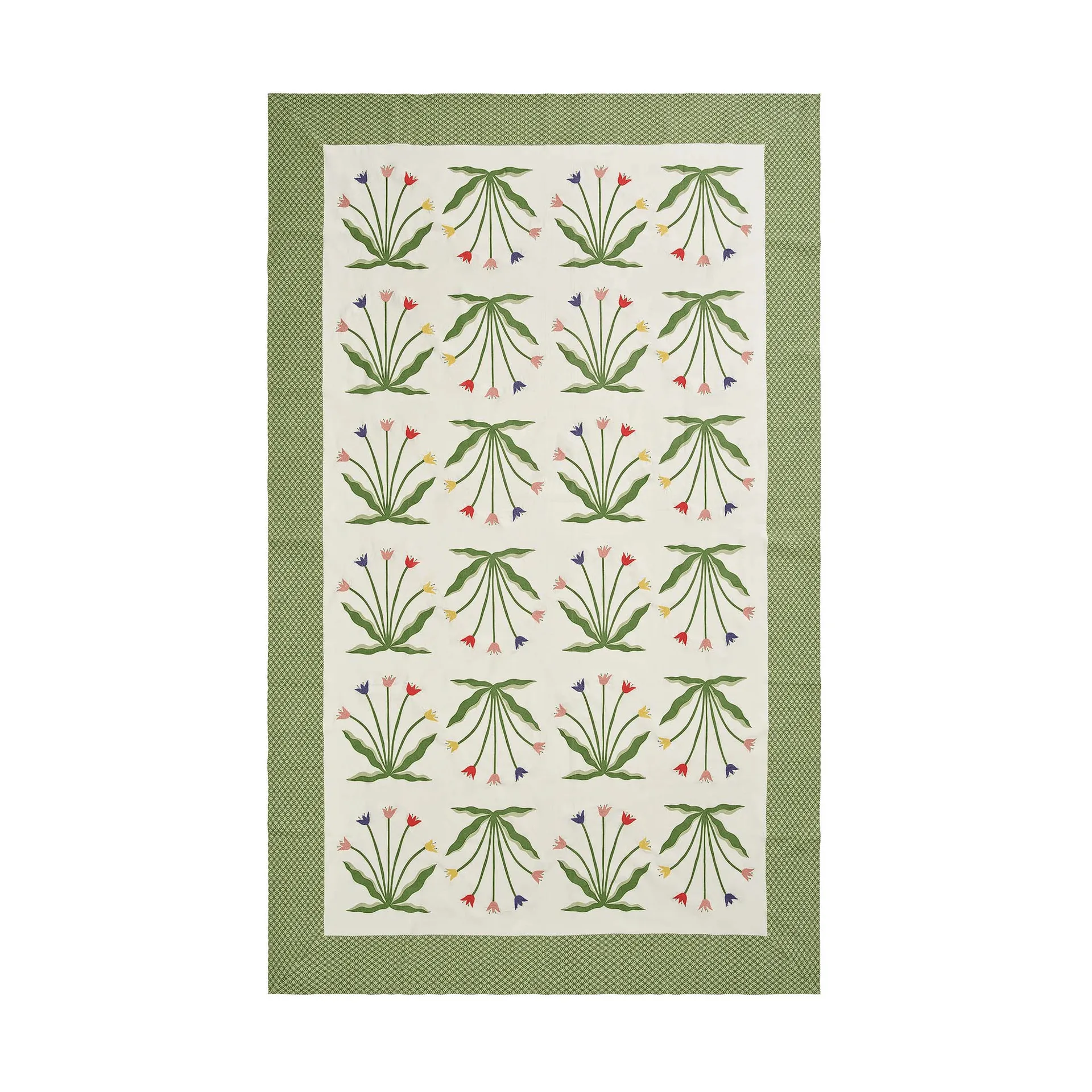 Madelen Möllard Tulip 郁金香印花装饰桌布, 混色_250x150cm Pick a Poppy