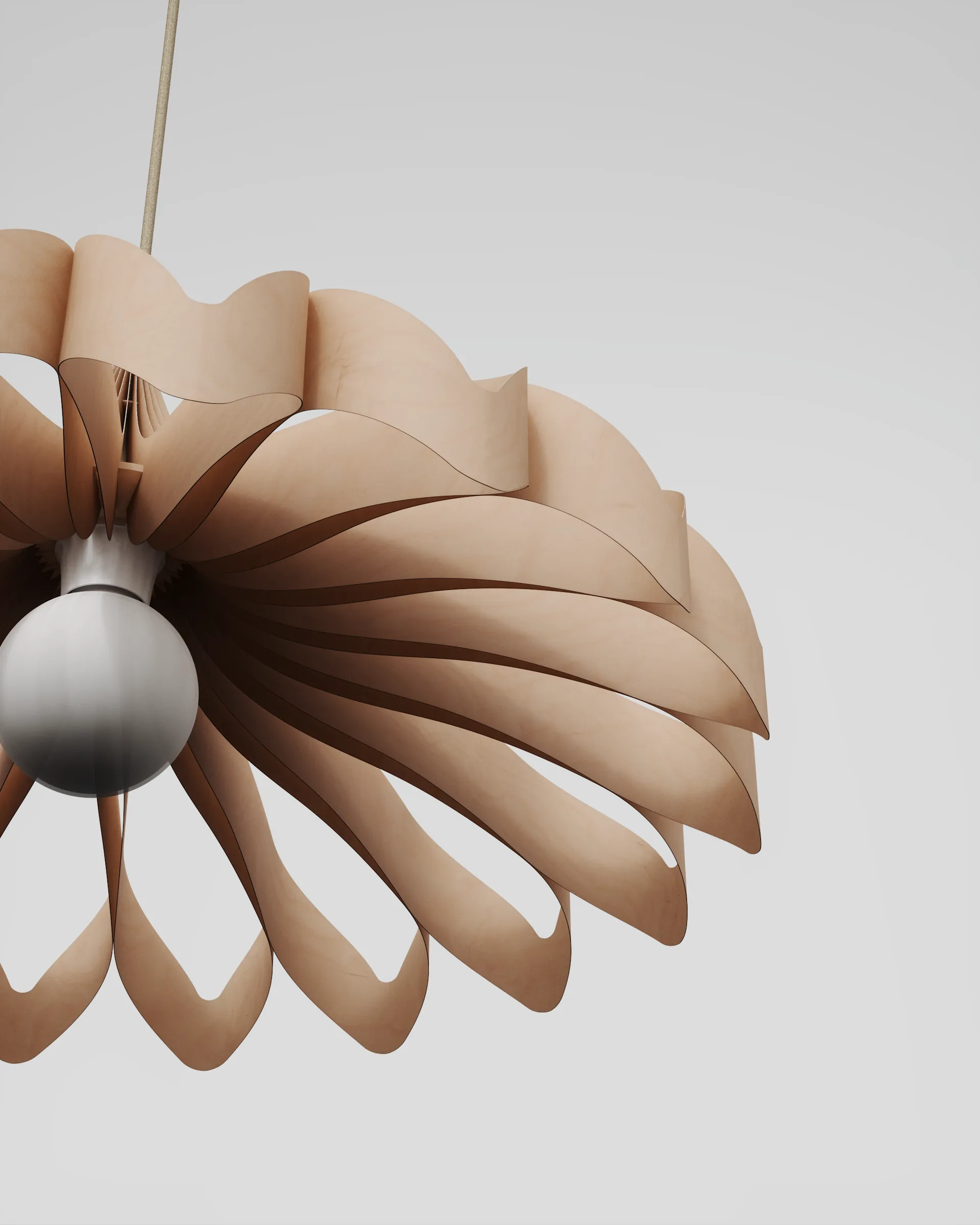 Daisy 吊灯, Birch 大 Pilke