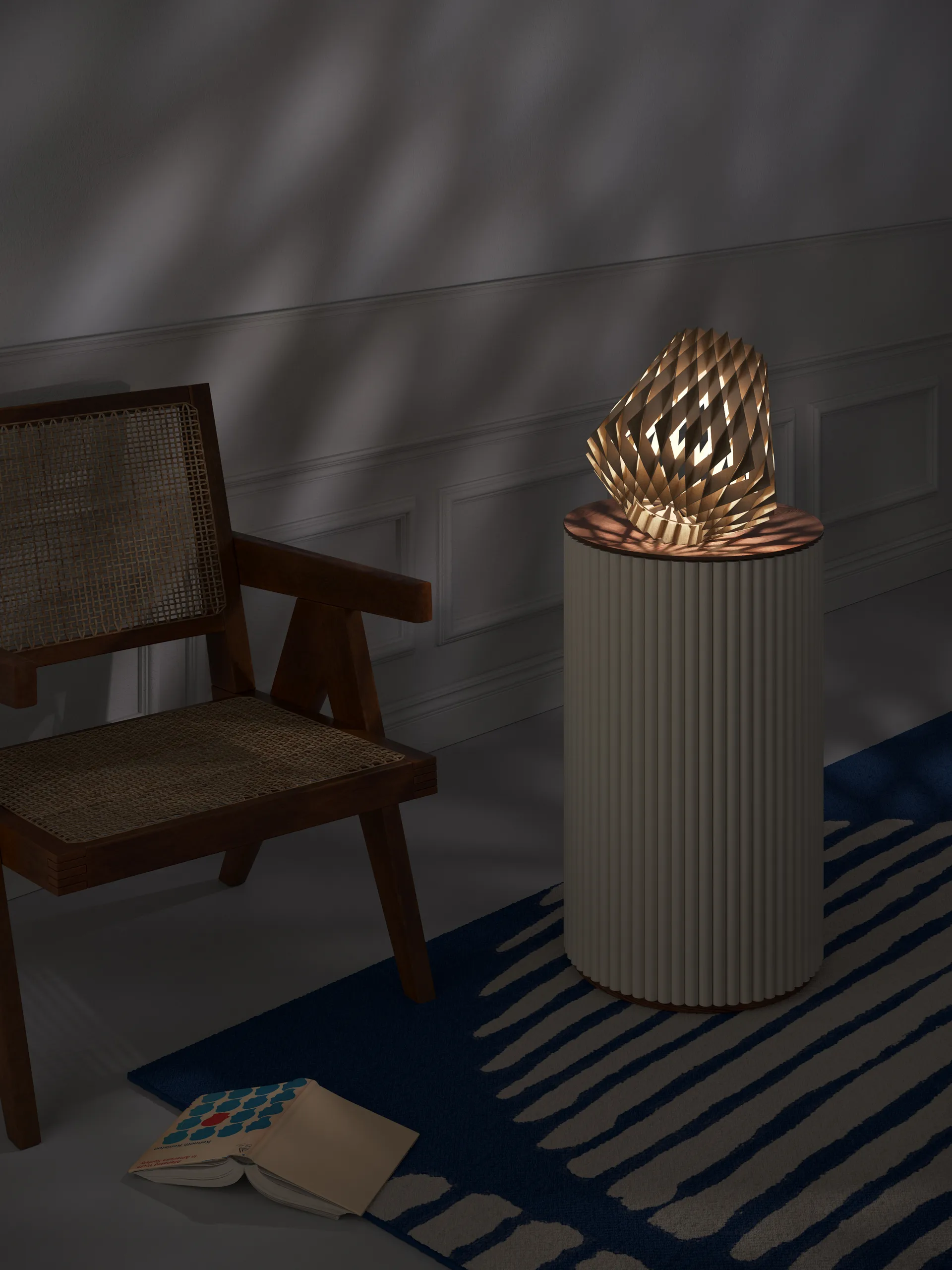 Pilke Signature 台灯 Ø28 cm, birch Pilke