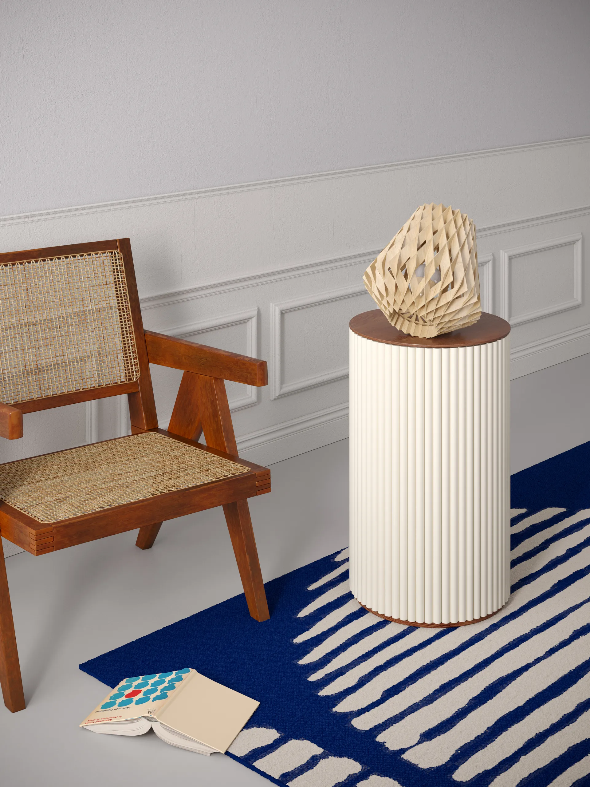 Pilke Signature 台灯 Ø28 cm, birch Pilke