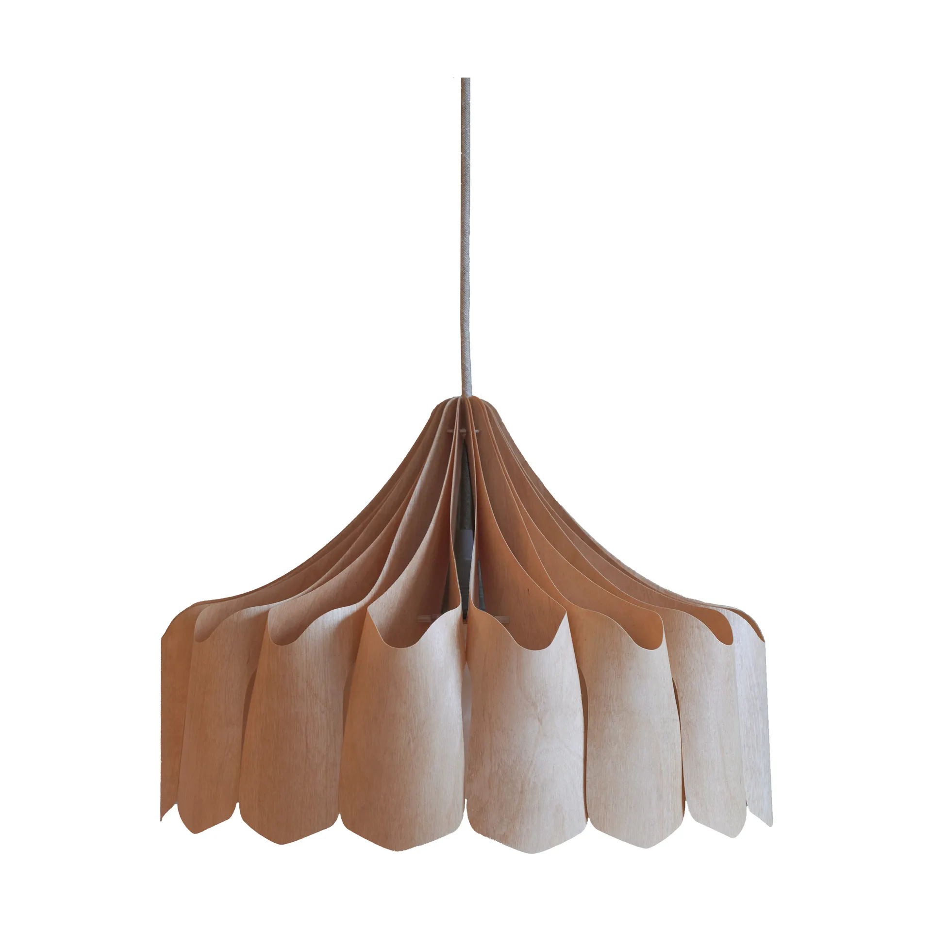 Pioni 吊灯 S Ø38 cm, Birch Pilke