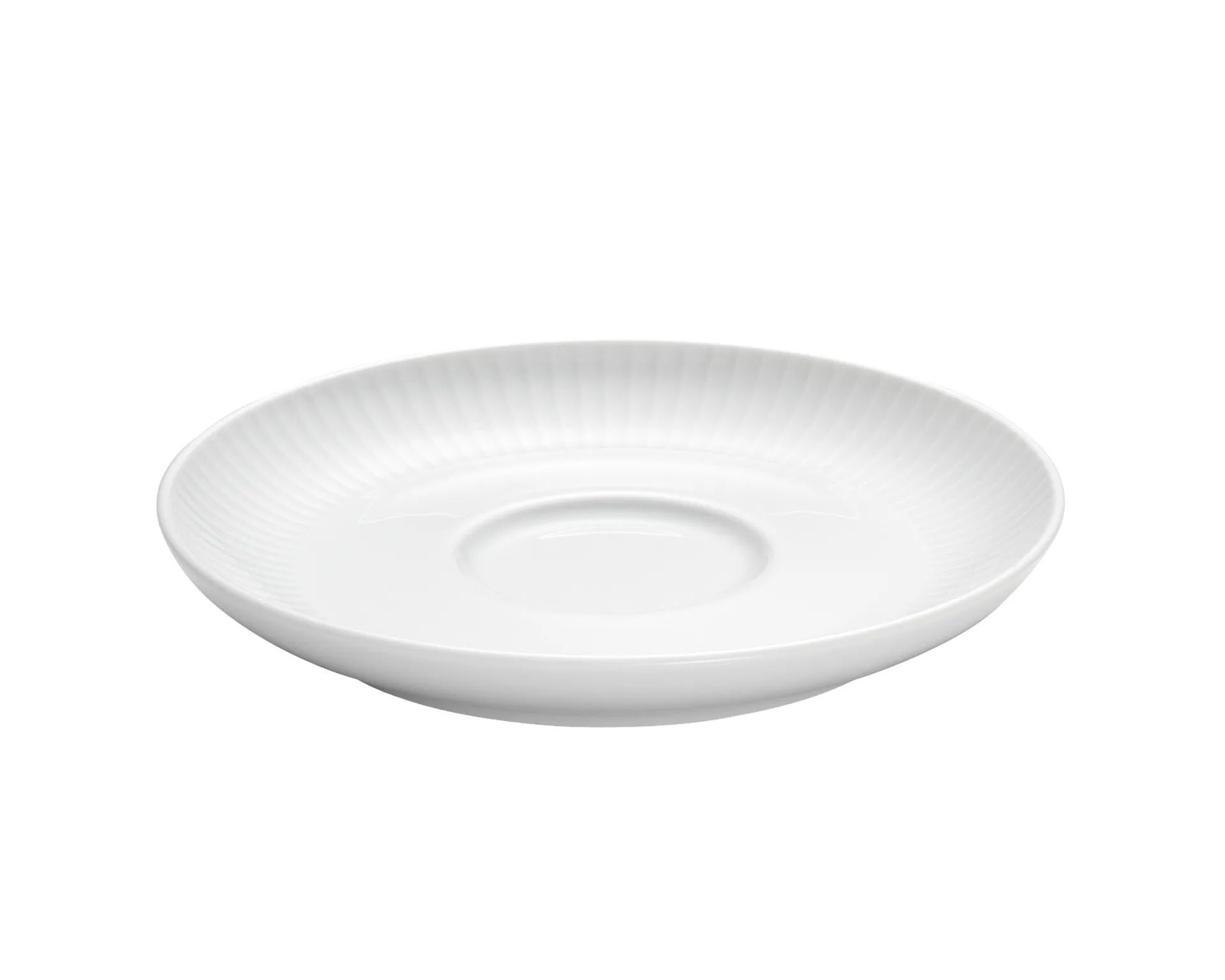 Pillivuyt Plissé咖啡杯碟290ml, Ø16.5cm Pillivuyt