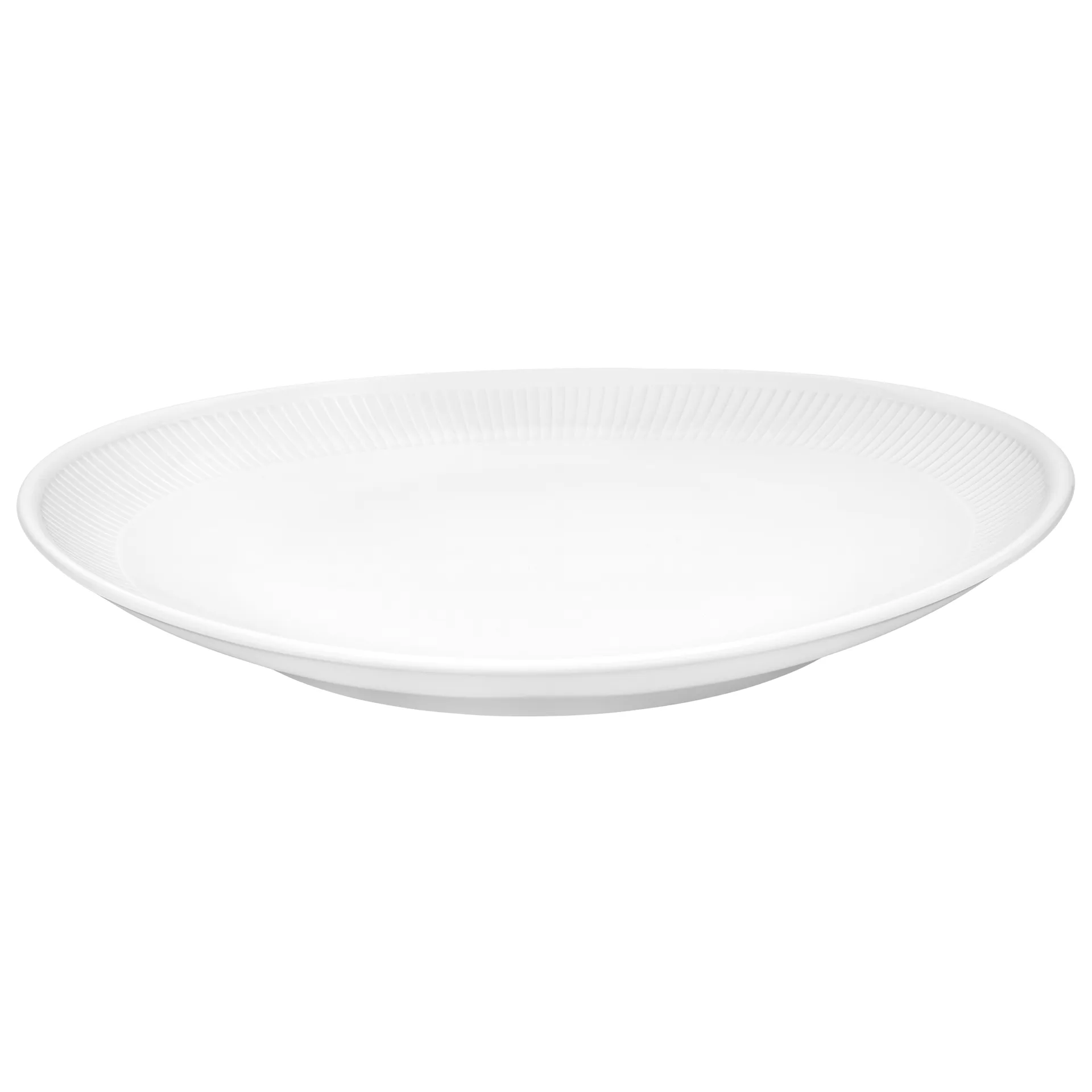 Plissé steak 盘子 oval, 白色 Pillivuyt