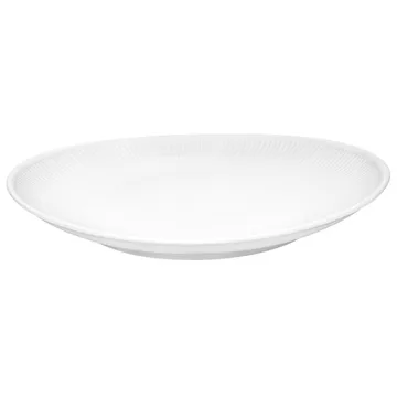 Plissé steak 盘子 oval - 白色 - Pillivuyt