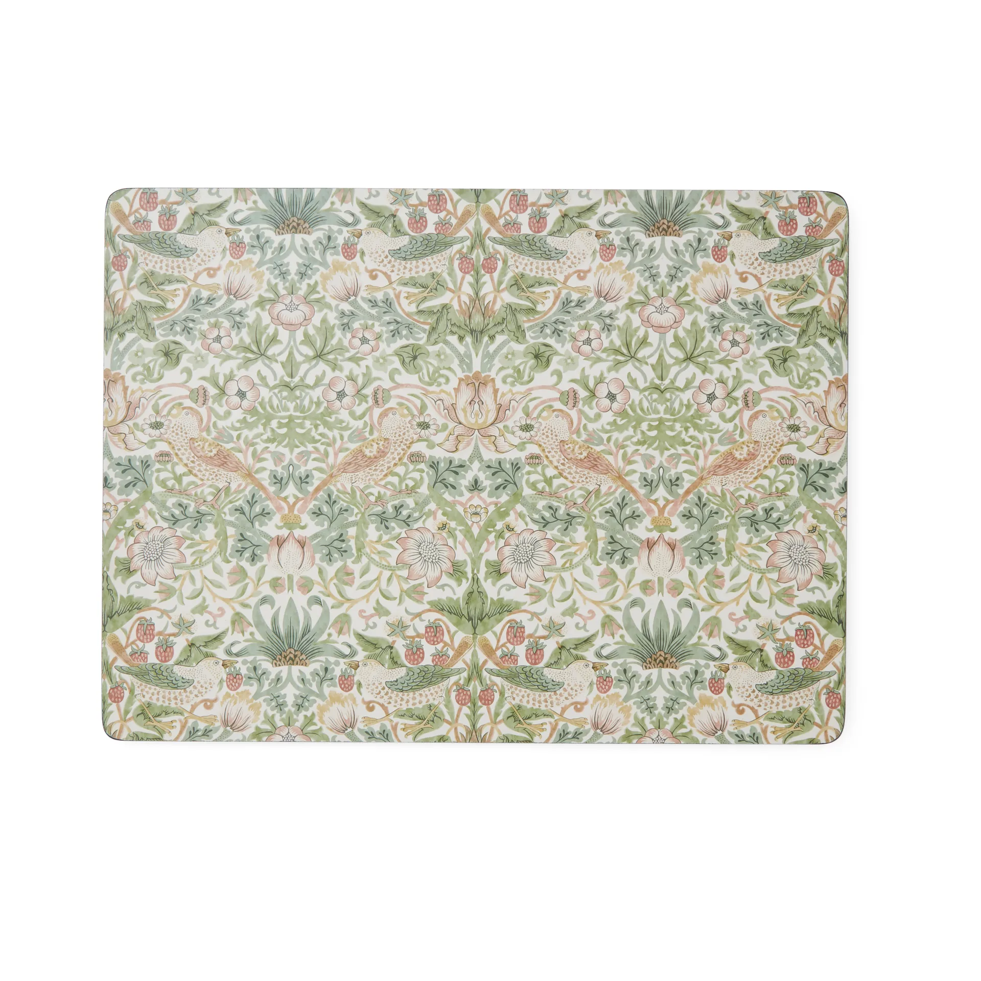 Strawberry Thief Placemats 30x40 cm 4 pack, 绿色 Pimpernel