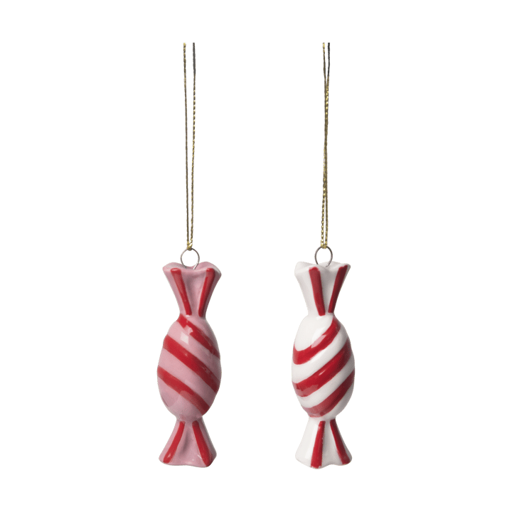 Candy 装饰 hang 2 parts - 红色-白色 - Pluto Design
