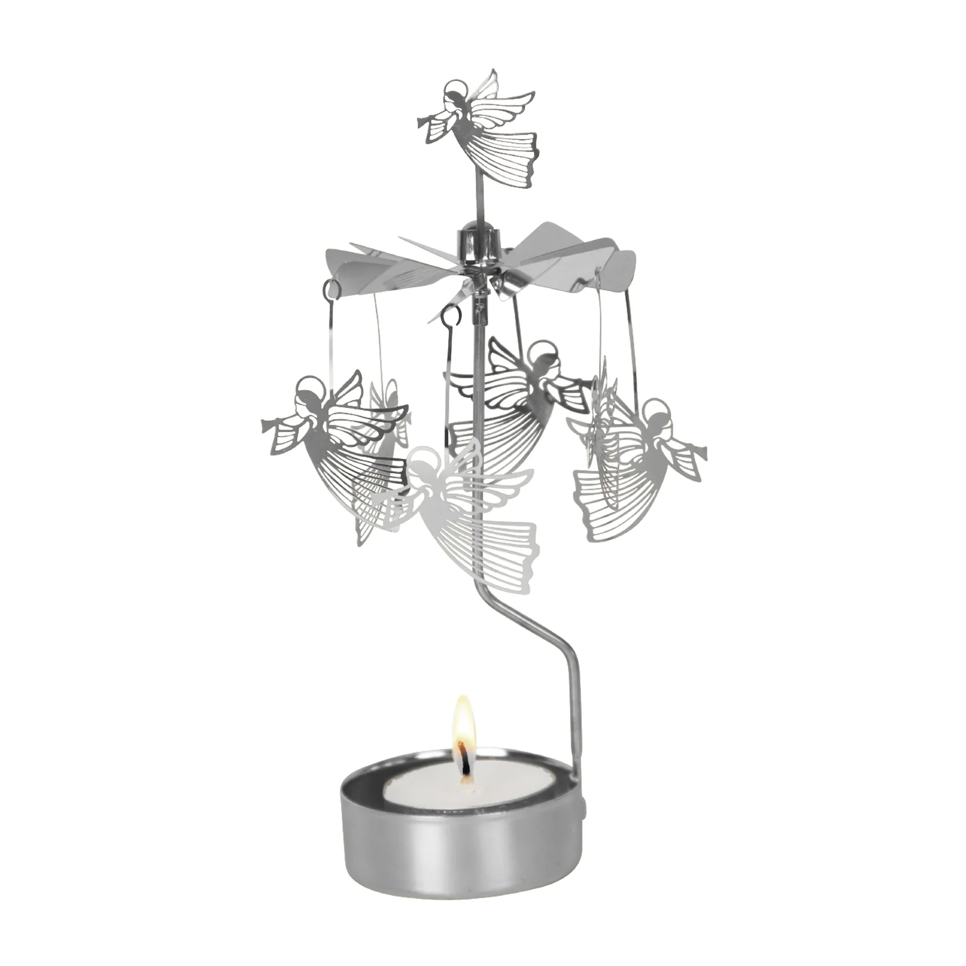 Flying angel angel chime, 银色 Pluto Design