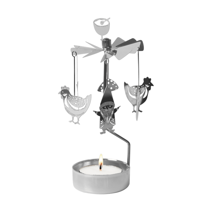 Fox & Santa angel chime - 银色 - Pluto Design